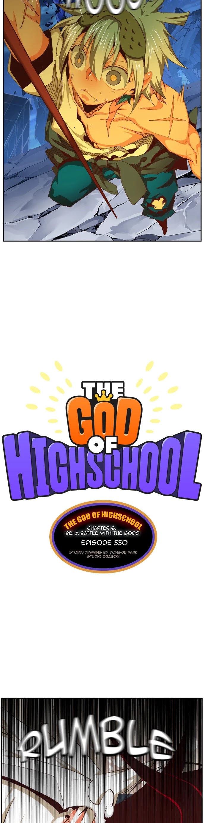 The God of High School Chapter 550 page 3 - Chapter 550: Ep. 550