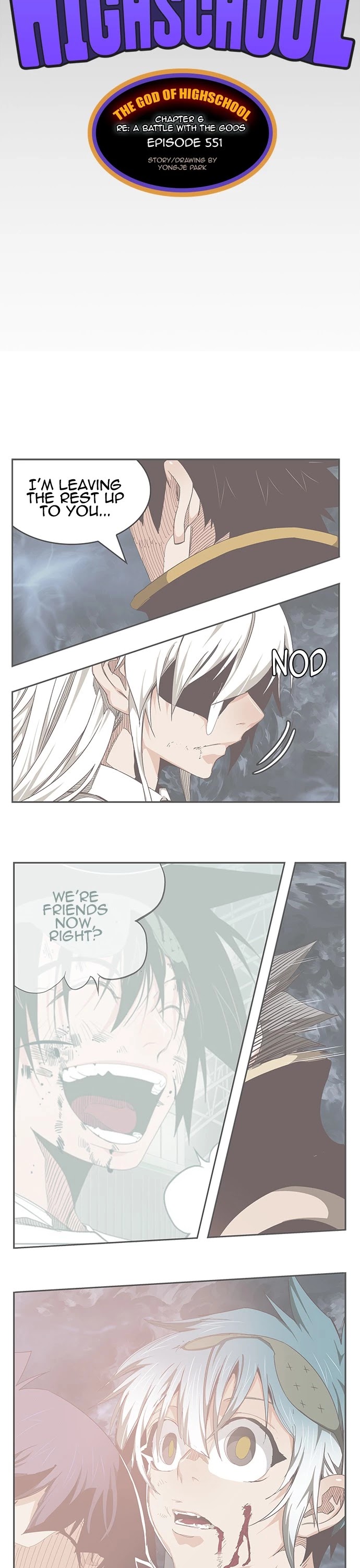 The God of High School Chapter 551 page 5 - Chapter 551: Ep. 551