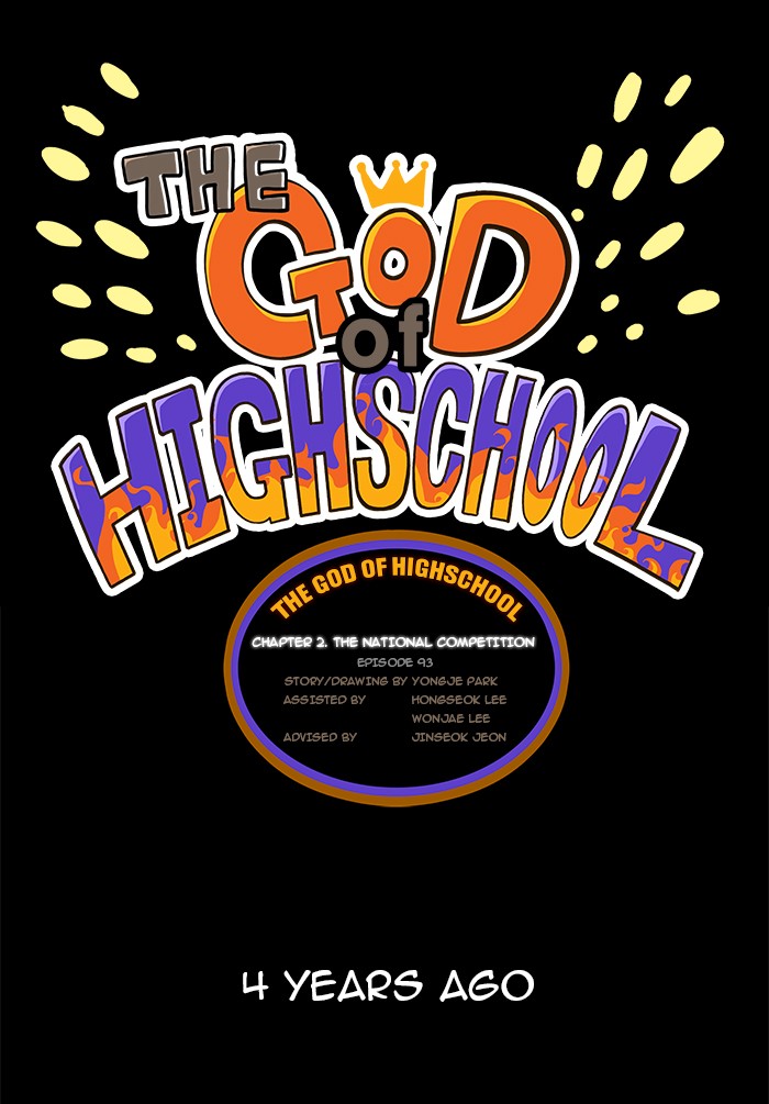 The God of High School Chapter 93 page 1 - Chapter 93: Ep. 93