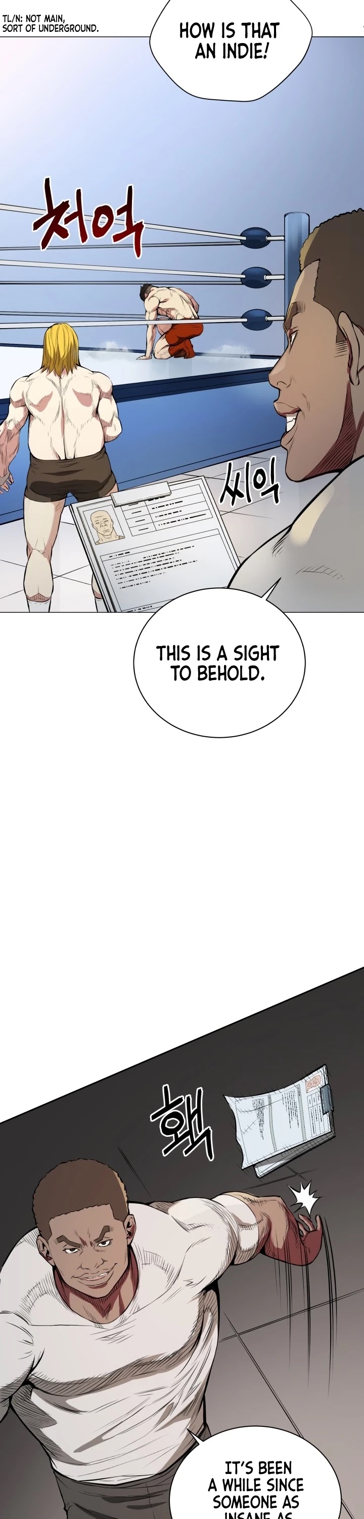 The God of Pro Wrestling Chapter 1 page 10 - Chapter 1