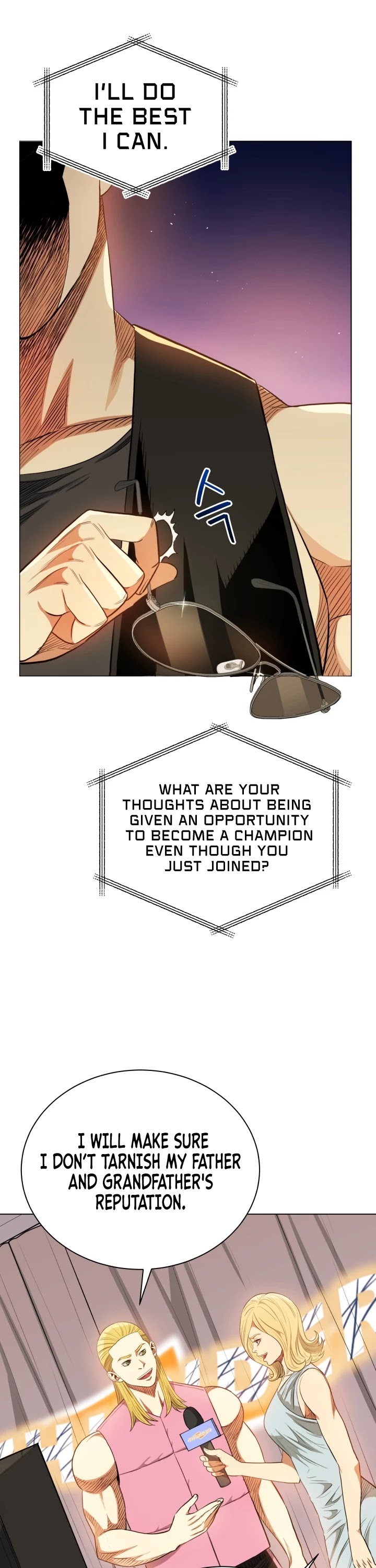 The God of Pro Wrestling Chapter 16 page 8 - Chapter 16