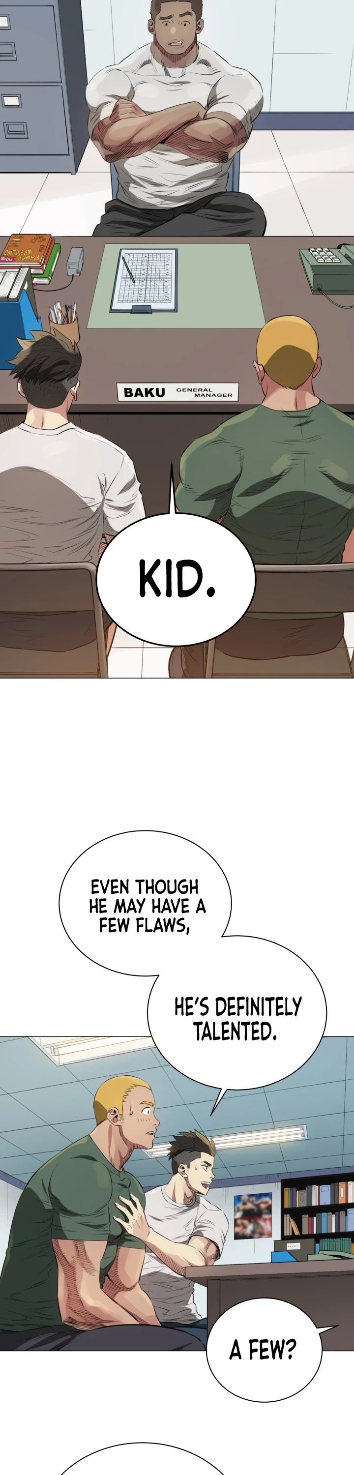 The God of Pro Wrestling Chapter 4 page 27 - Chapter 4