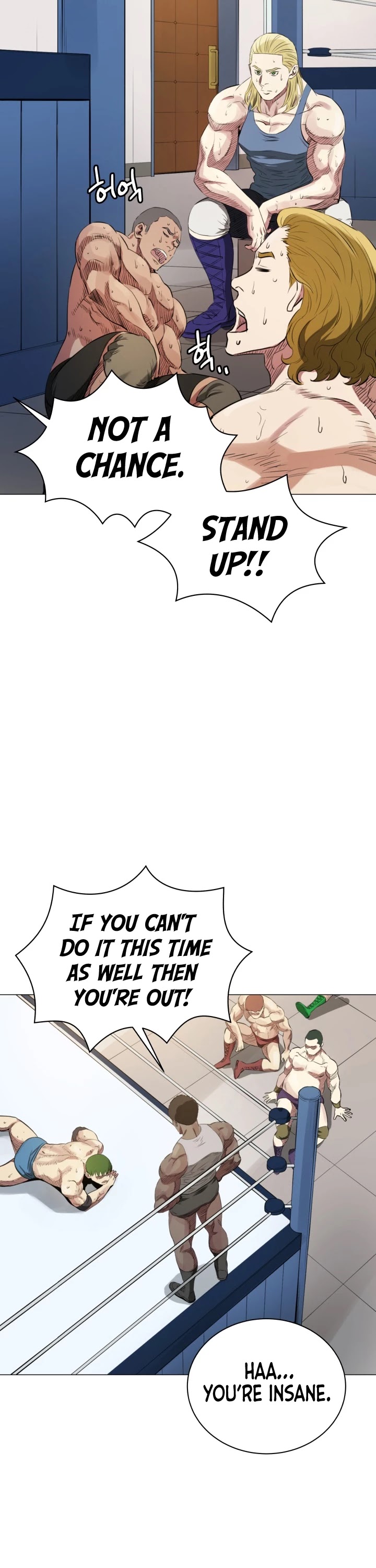 The God of Pro Wrestling Chapter 4 page 34 - Chapter 4