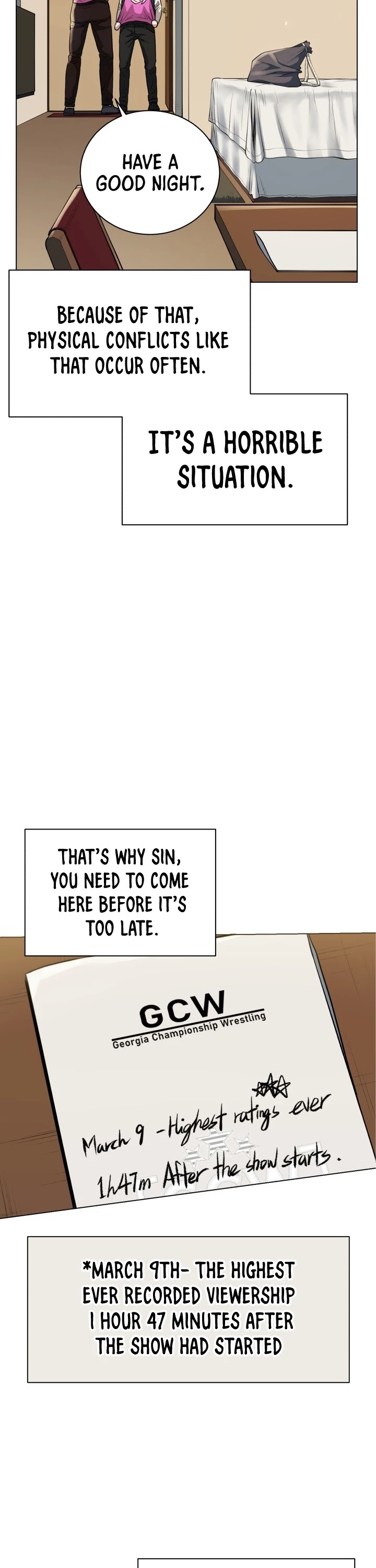 The God of Pro Wrestling Chapter 42 page 13 - Chapter 42