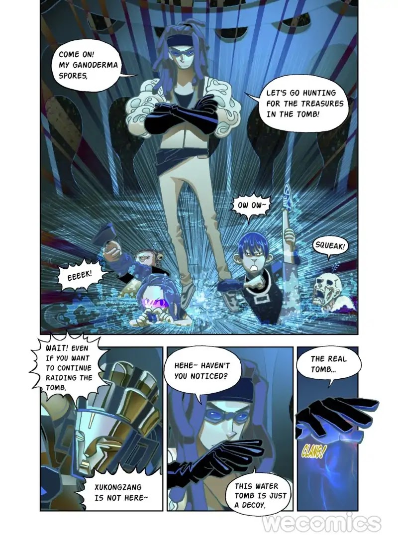 The God of the Land and Grain’s Mountain River Map Chapter 10 page 7 - Chapter 10
