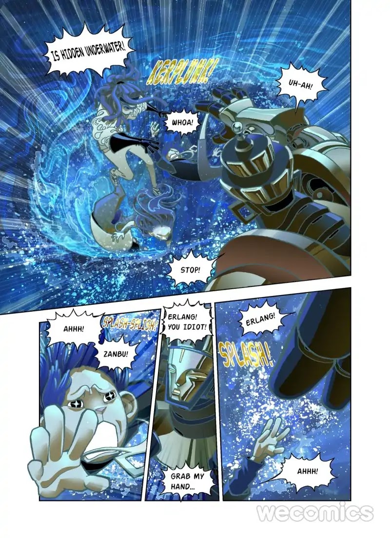 The God of the Land and Grain’s Mountain River Map Chapter 10 page 8 - Chapter 10