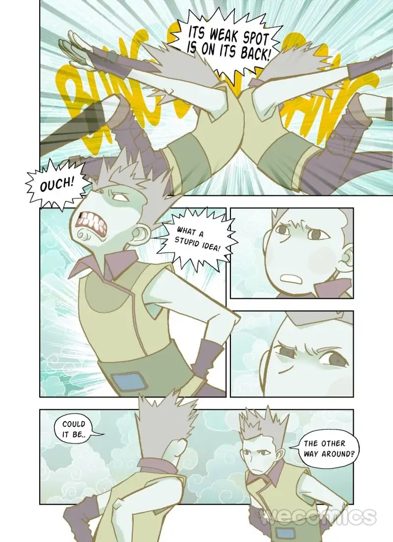 The God of the Land and Grain’s Mountain River Map Chapter 11 page 8 - Chapter 11