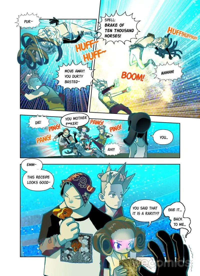 The God of the Land and Grain’s Mountain River Map Chapter 14 page 16 - Chapter 14