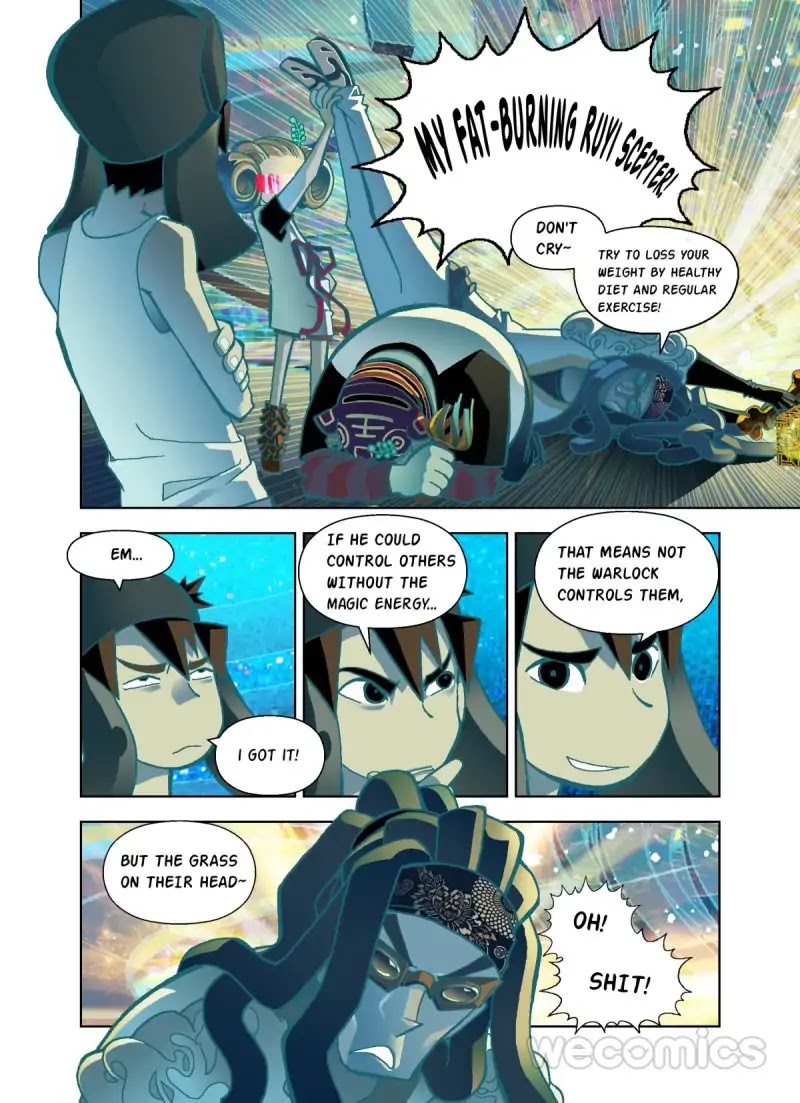The God of the Land and Grain’s Mountain River Map Chapter 14 page 8 - Chapter 14