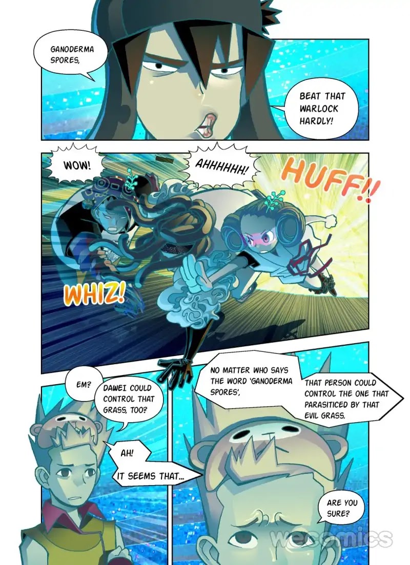 The God of the Land and Grain’s Mountain River Map Chapter 14 page 9 - Chapter 14