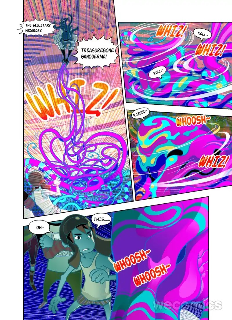 The God of the Land and Grain’s Mountain River Map Chapter 16 page 8 - Chapter 16