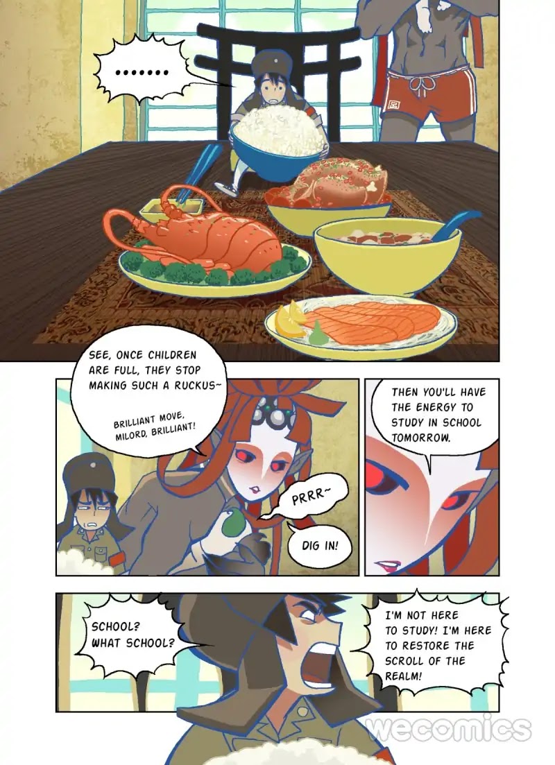 The God of the Land and Grain’s Mountain River Map Chapter 2 page 10 - Chapter 2