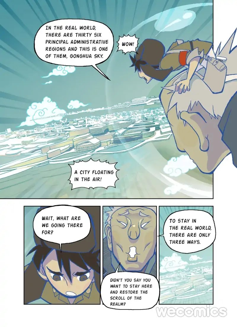 The God of the Land and Grain’s Mountain River Map Chapter 2 page 4 - Chapter 2