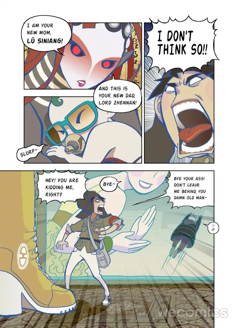The God of the Land and Grain’s Mountain River Map Chapter 2 page 8 - Chapter 2