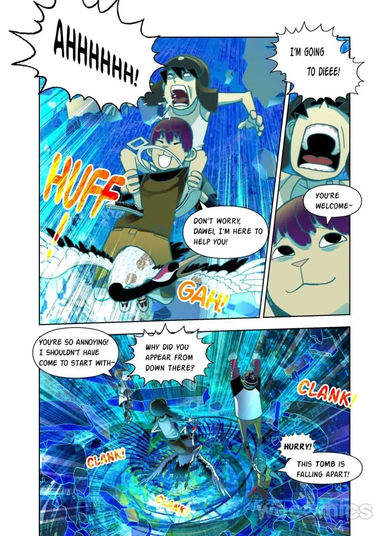 The God of the Land and Grain’s Mountain River Map Chapter 20 page 9 - Chapter 20