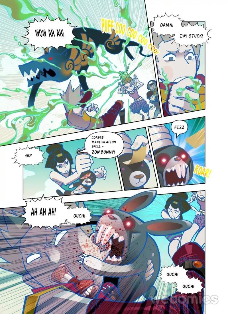 The God of the Land and Grain’s Mountain River Map Chapter 21 page 18 - Chapter 21