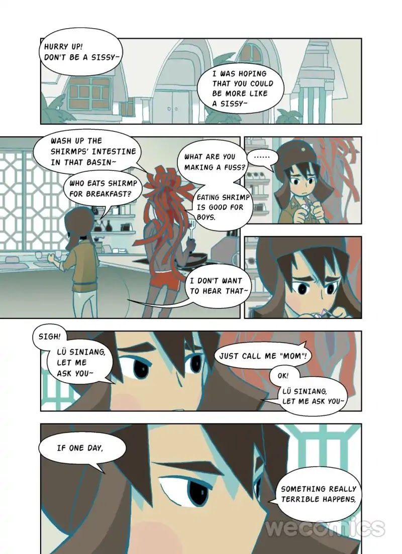 The God of the Land and Grain’s Mountain River Map Chapter 21 page 6 - Chapter 21