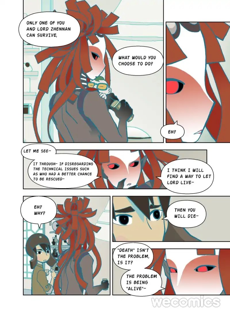 The God of the Land and Grain’s Mountain River Map Chapter 21 page 7 - Chapter 21