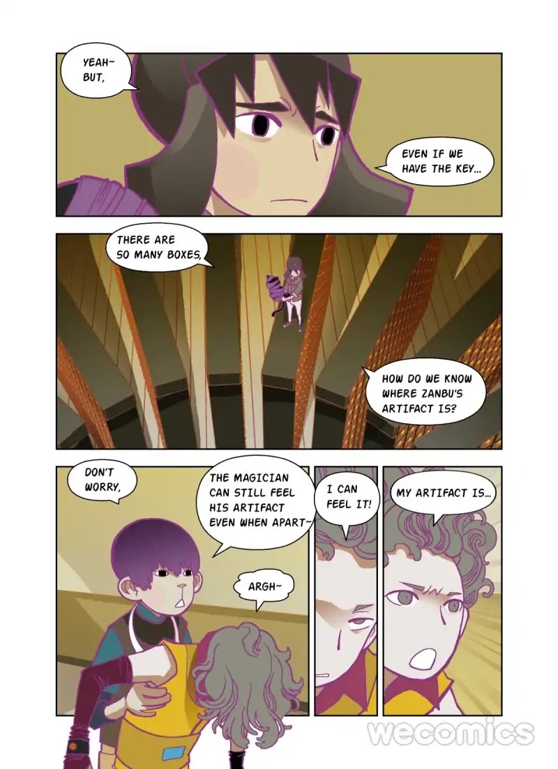 The God of the Land and Grain’s Mountain River Map Chapter 22 page 17 - Chapter 22