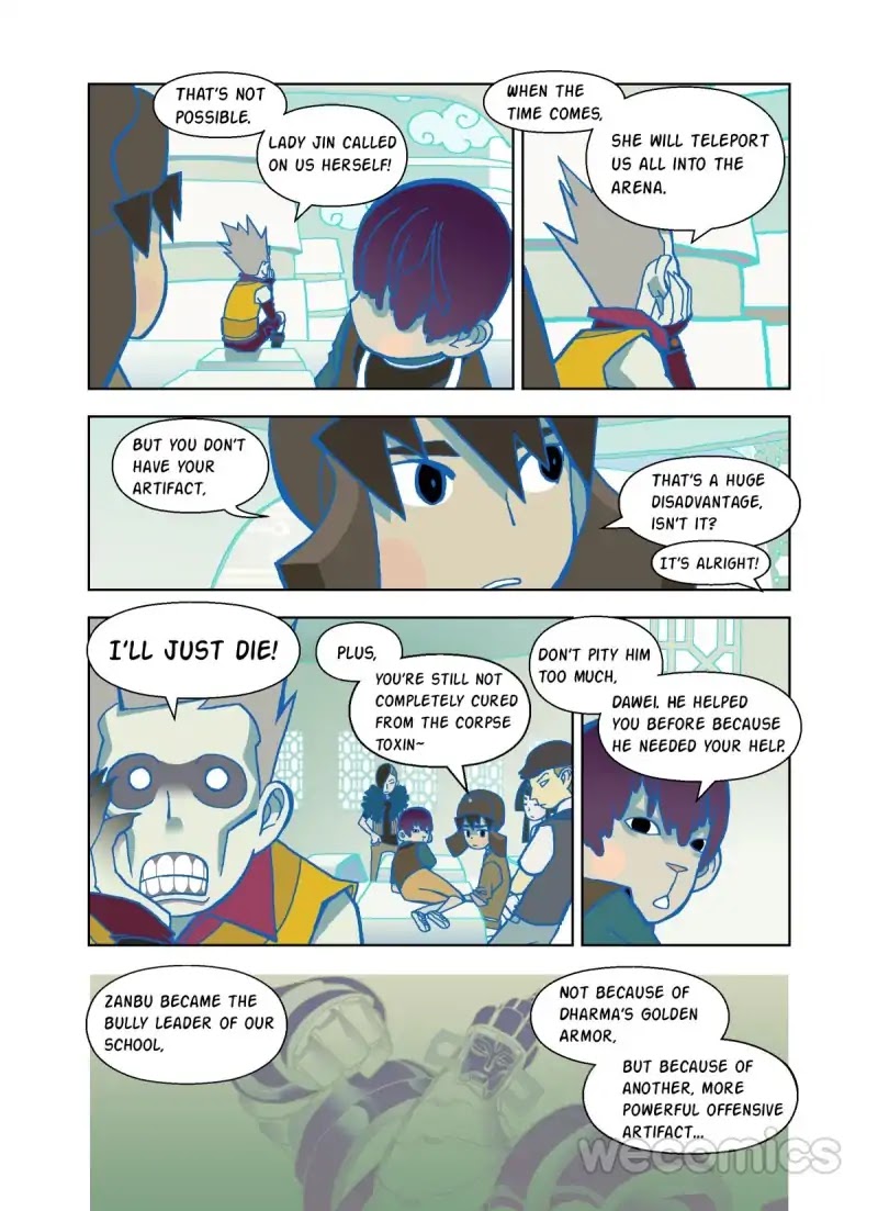 The God of the Land and Grain’s Mountain River Map Chapter 22 page 5 - Chapter 22
