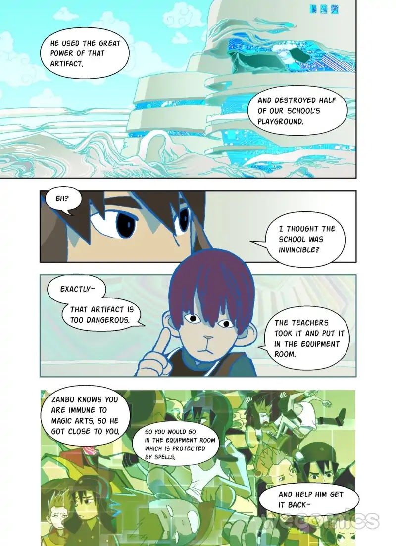 The God of the Land and Grain’s Mountain River Map Chapter 22 page 6 - Chapter 22