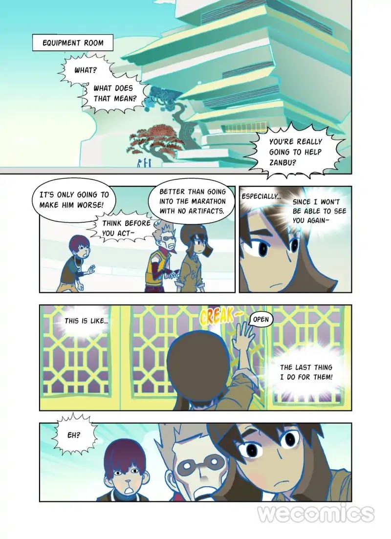 The God of the Land and Grain’s Mountain River Map Chapter 22 page 8 - Chapter 22