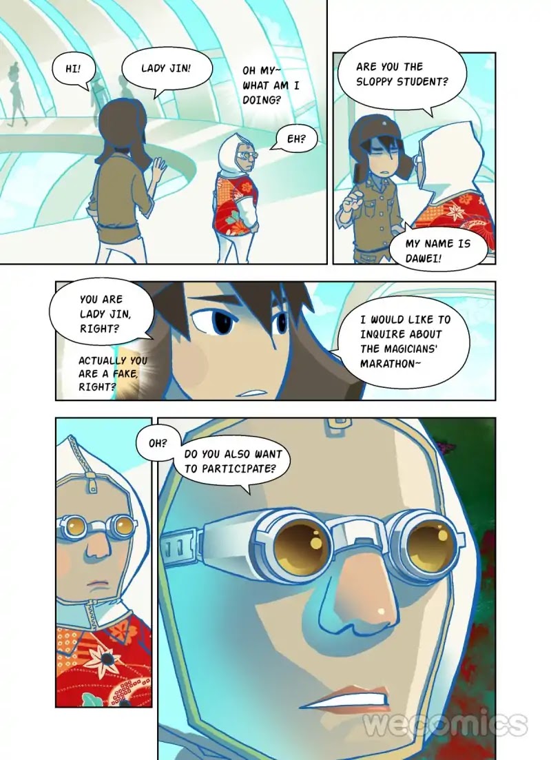 The God of the Land and Grain’s Mountain River Map Chapter 23 page 8 - Chapter 23