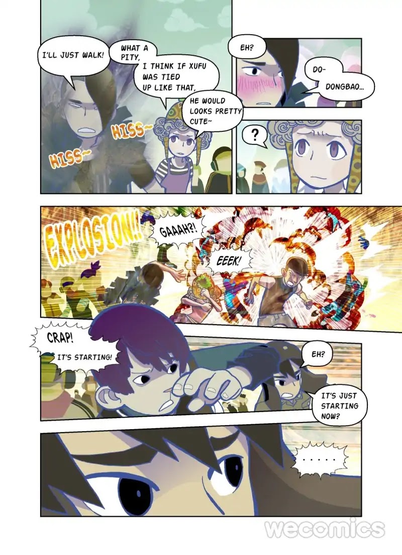 The God of the Land and Grain’s Mountain River Map Chapter 24 page 17 - Chapter 24