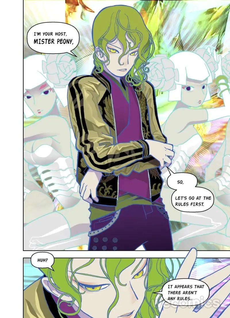 The God of the Land and Grain’s Mountain River Map Chapter 24 page 9 - Chapter 24