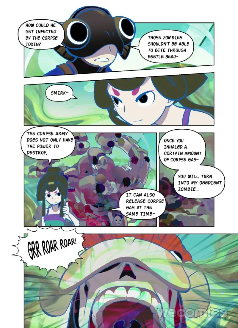 The God of the Land and Grain’s Mountain River Map Chapter 25 page 11 - Chapter 25