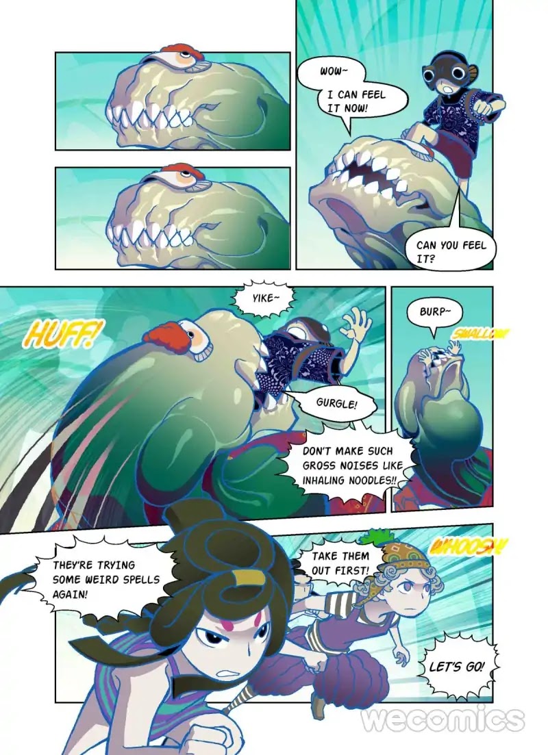The God of the Land and Grain’s Mountain River Map Chapter 26 page 14 - Chapter 26