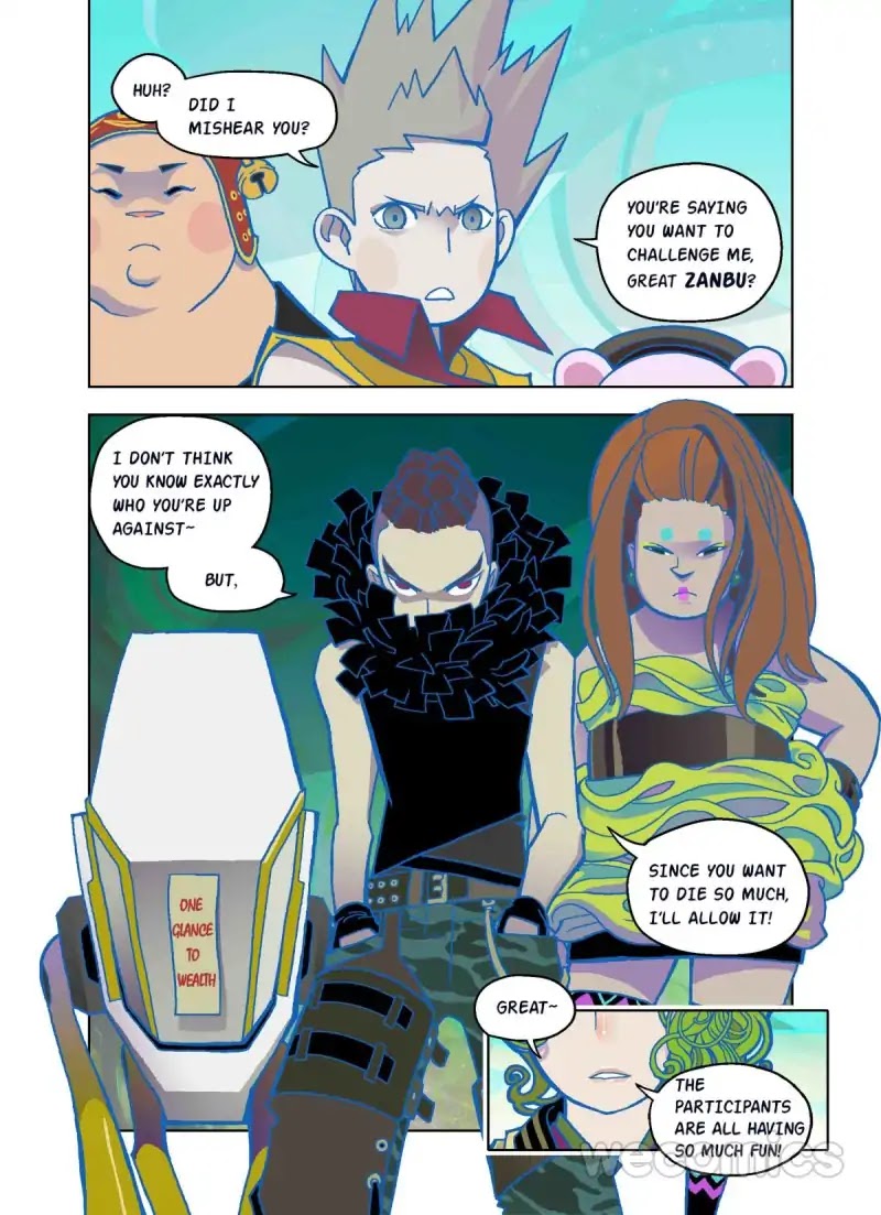 The God of the Land and Grain’s Mountain River Map Chapter 28 page 11 - Chapter 28