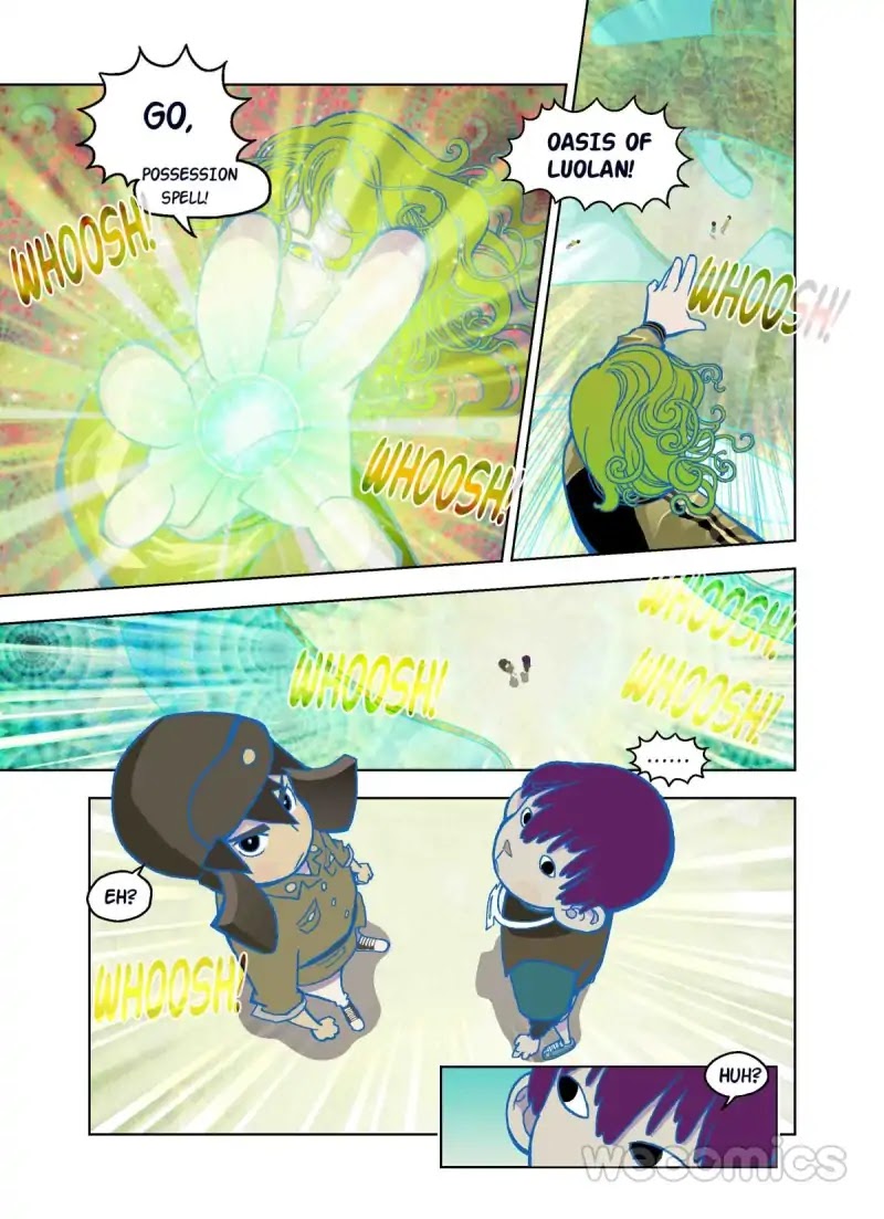 The God of the Land and Grain’s Mountain River Map Chapter 28 page 14 - Chapter 28