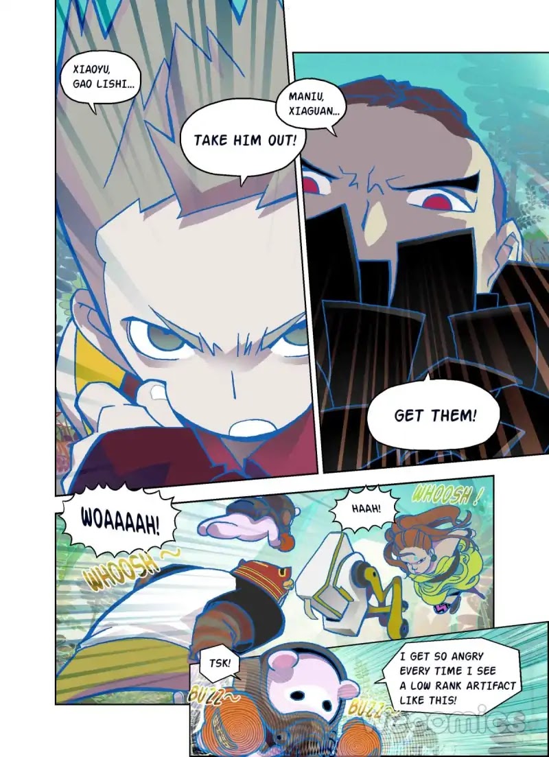 The God of the Land and Grain’s Mountain River Map Chapter 28 page 17 - Chapter 28