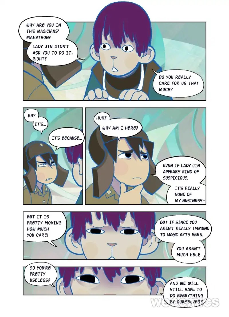 The God of the Land and Grain’s Mountain River Map Chapter 28 page 6 - Chapter 28