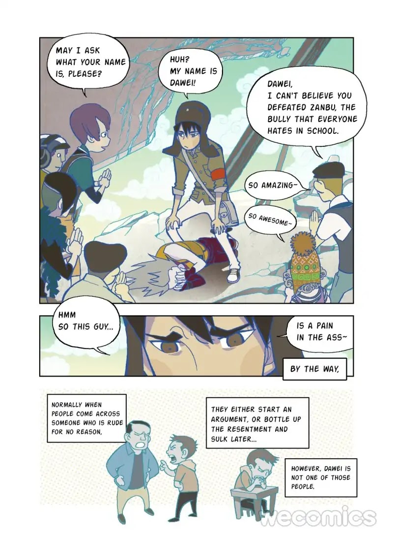 The God of the Land and Grain’s Mountain River Map Chapter 3 page 11 - Chapter 3