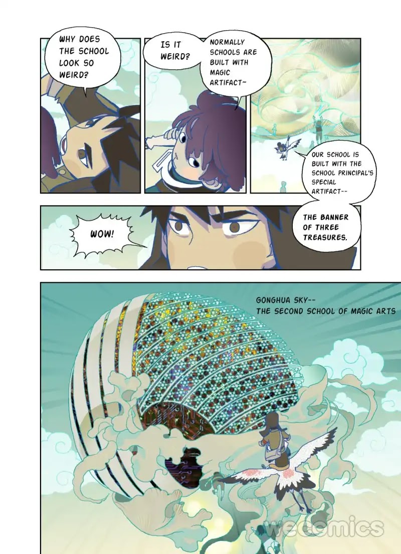 The God of the Land and Grain’s Mountain River Map Chapter 3 page 17 - Chapter 3