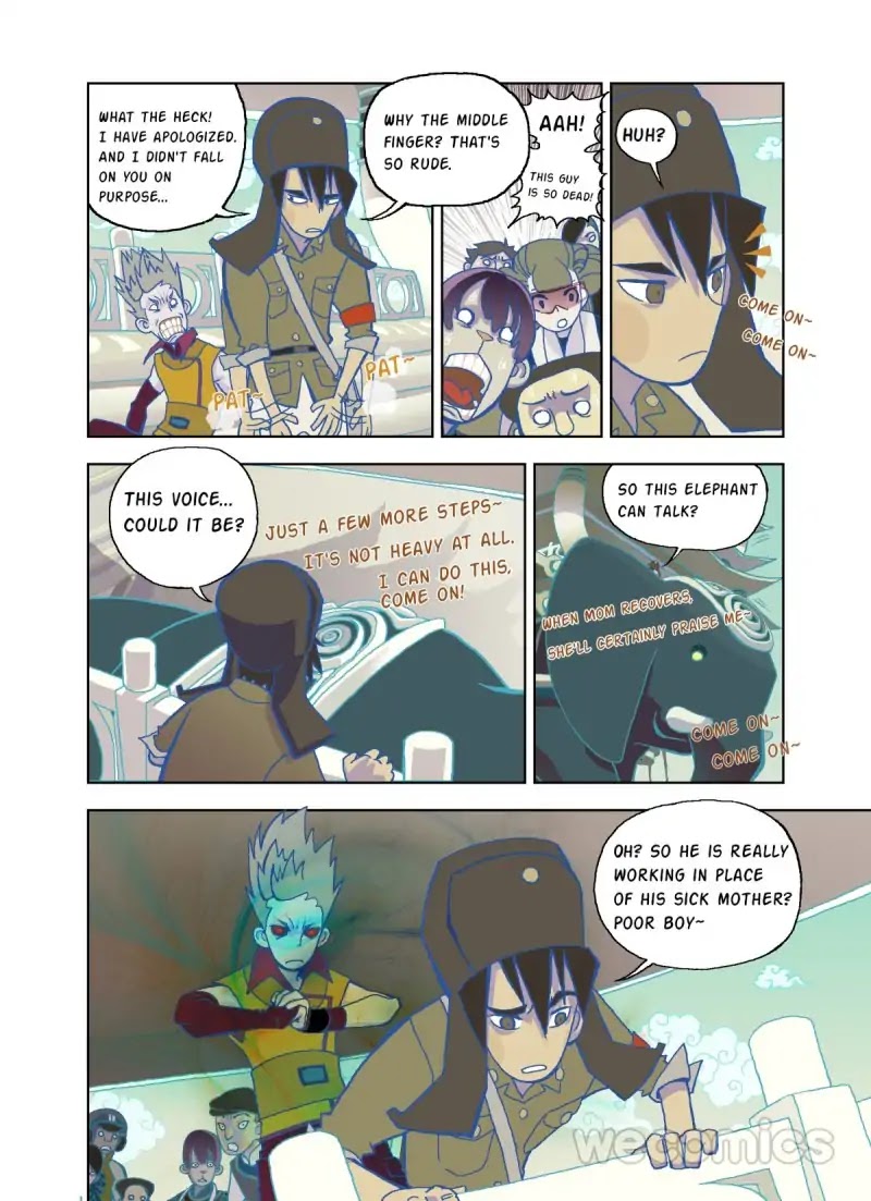 The God of the Land and Grain’s Mountain River Map Chapter 3 page 7 - Chapter 3