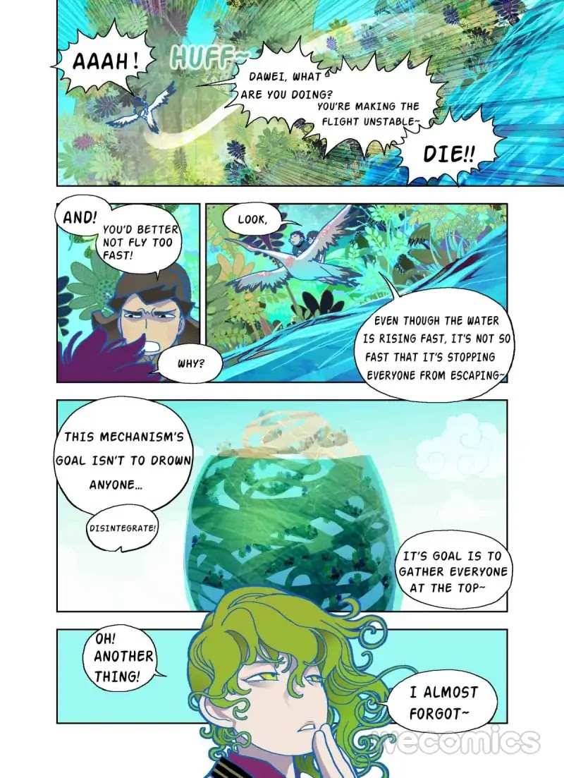 The God of the Land and Grain’s Mountain River Map Chapter 30 page 3 - Chapter 30