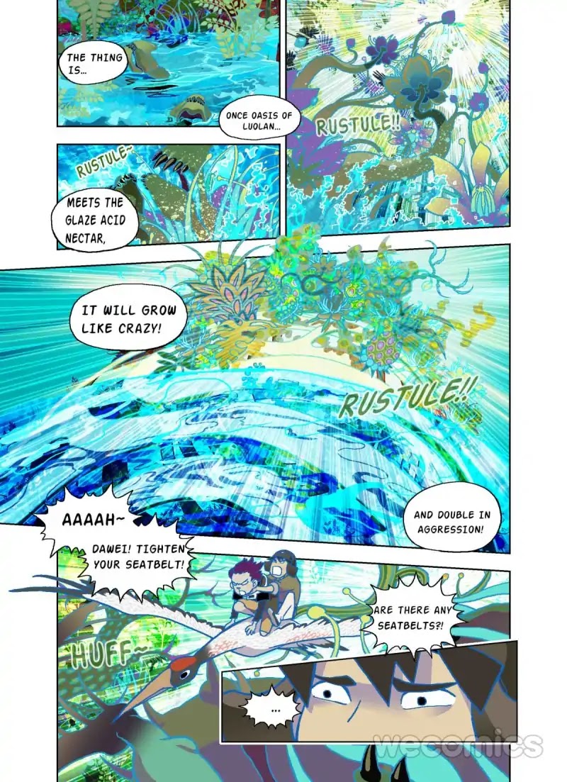 The God of the Land and Grain’s Mountain River Map Chapter 30 page 4 - Chapter 30