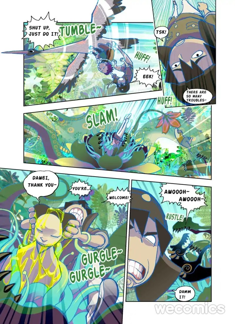 The God of the Land and Grain’s Mountain River Map Chapter 30 page 6 - Chapter 30