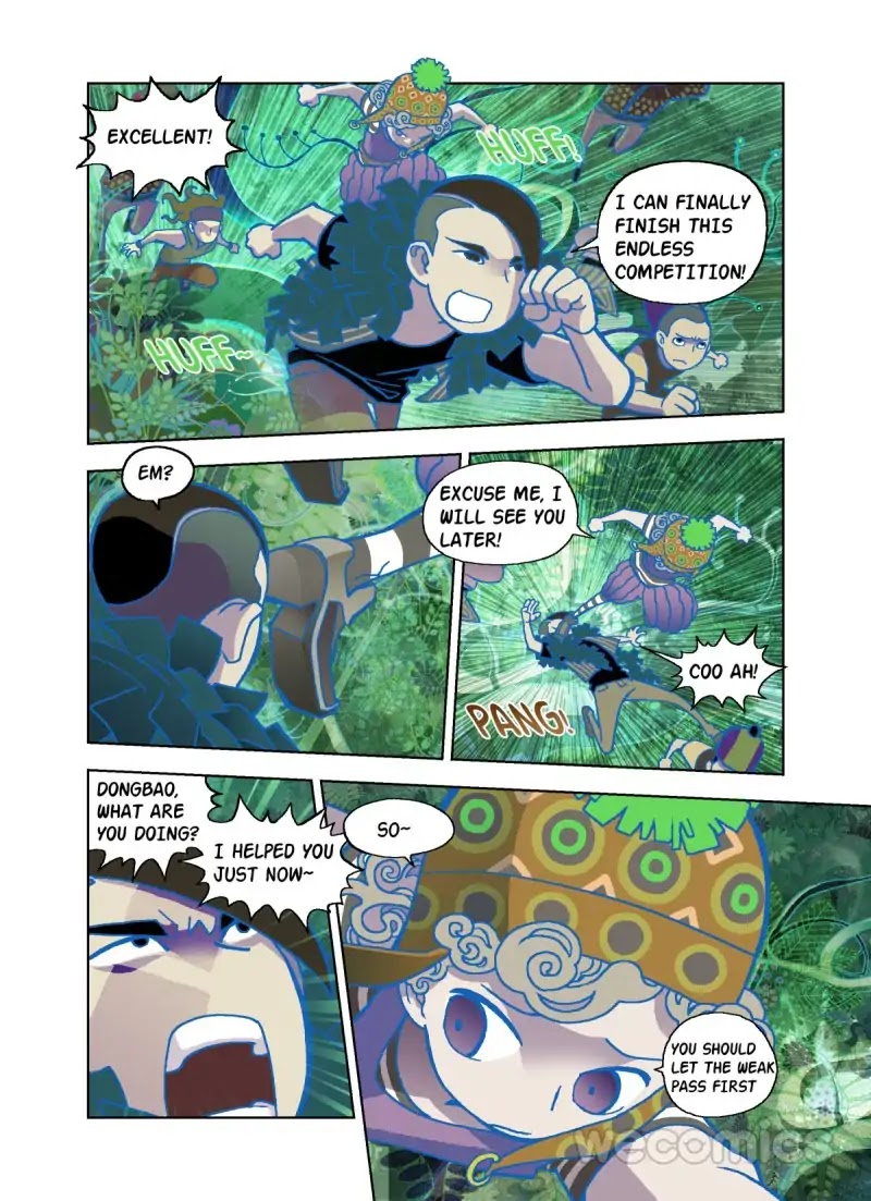 The God of the Land and Grain’s Mountain River Map Chapter 31 page 11 - Chapter 31