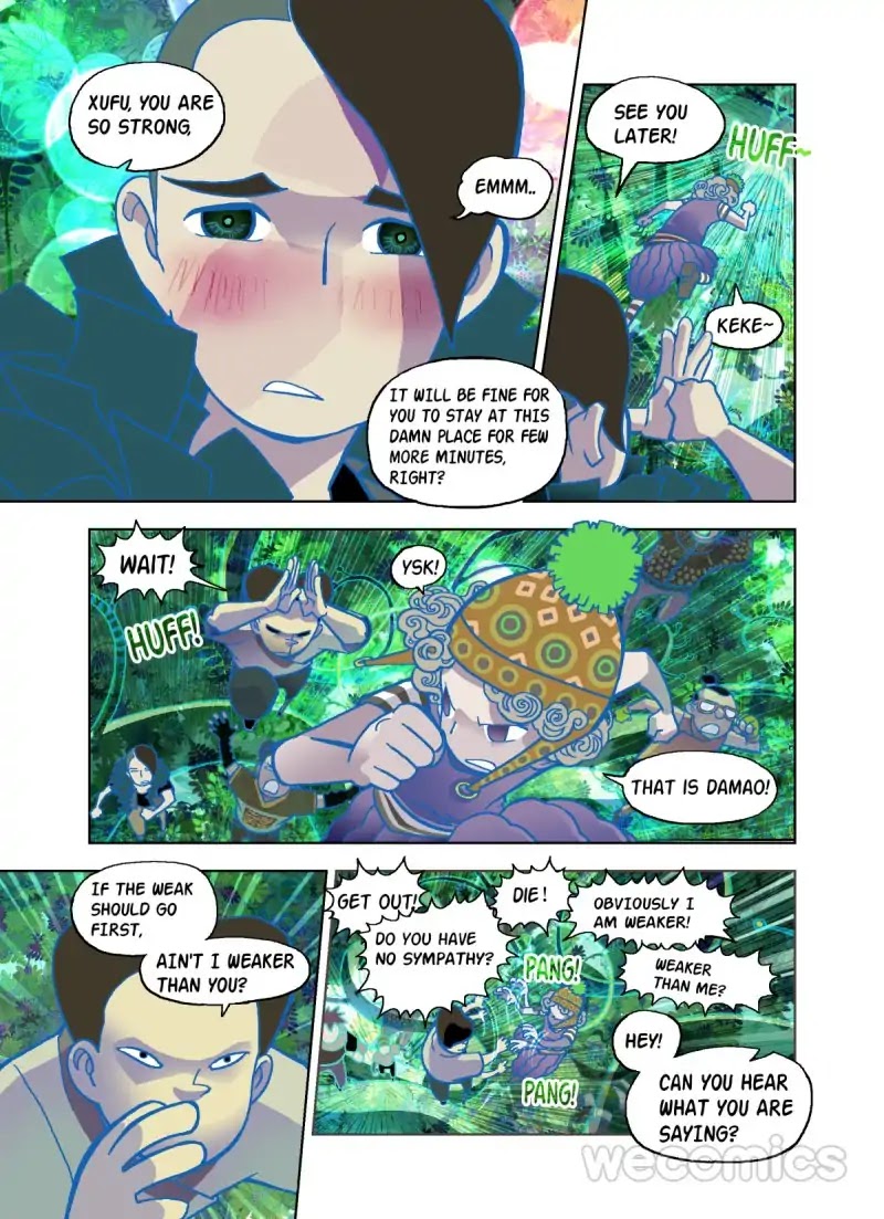 The God of the Land and Grain’s Mountain River Map Chapter 31 page 12 - Chapter 31