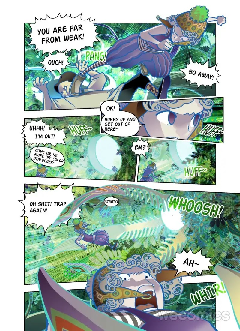 The God of the Land and Grain’s Mountain River Map Chapter 31 page 13 - Chapter 31