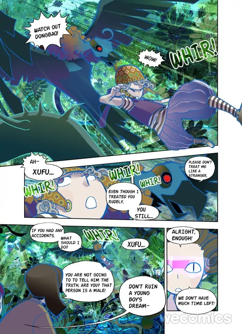 The God of the Land and Grain’s Mountain River Map Chapter 31 page 14 - Chapter 31