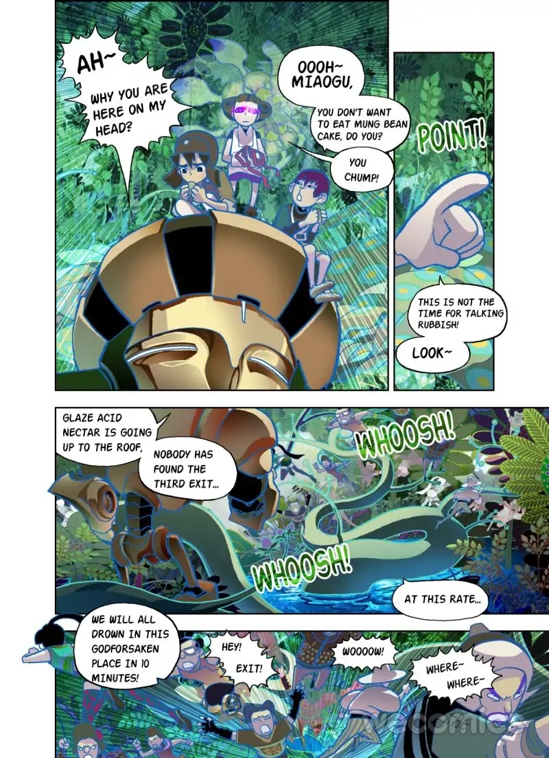 The God of the Land and Grain’s Mountain River Map Chapter 31 page 15 - Chapter 31