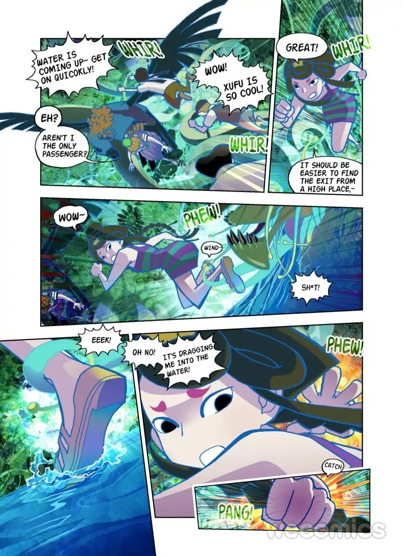 The God of the Land and Grain’s Mountain River Map Chapter 31 page 16 - Chapter 31