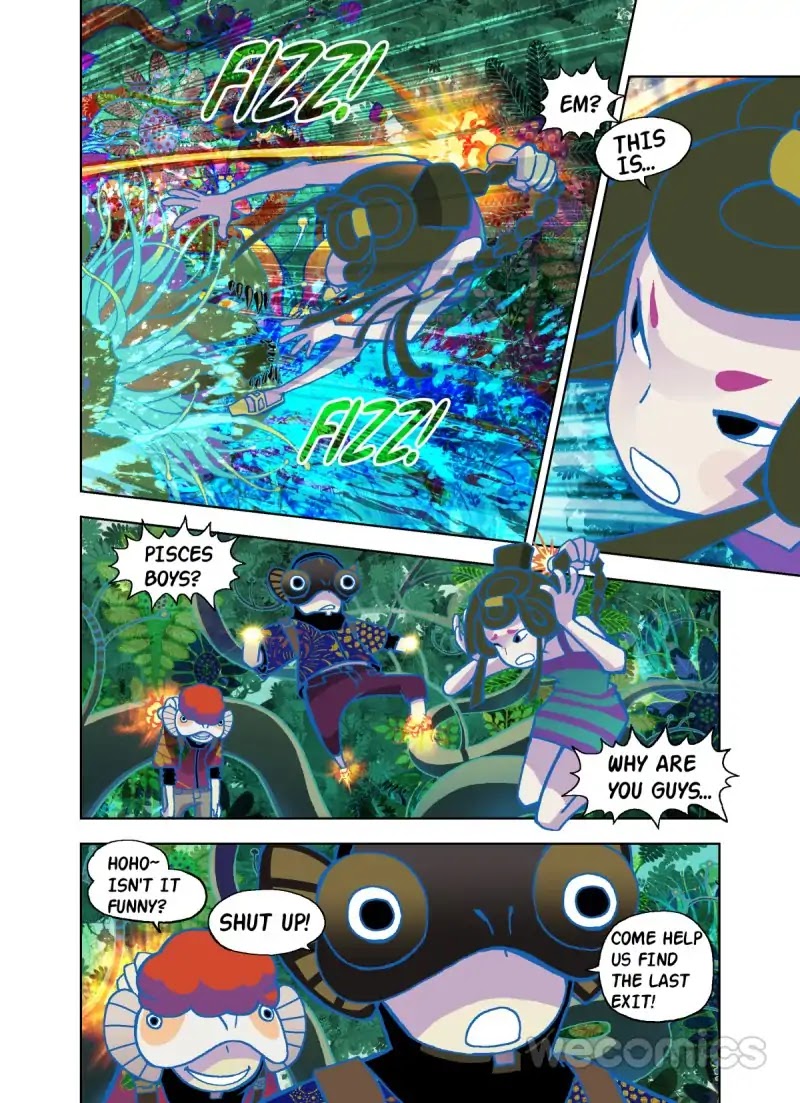 The God of the Land and Grain’s Mountain River Map Chapter 31 page 17 - Chapter 31