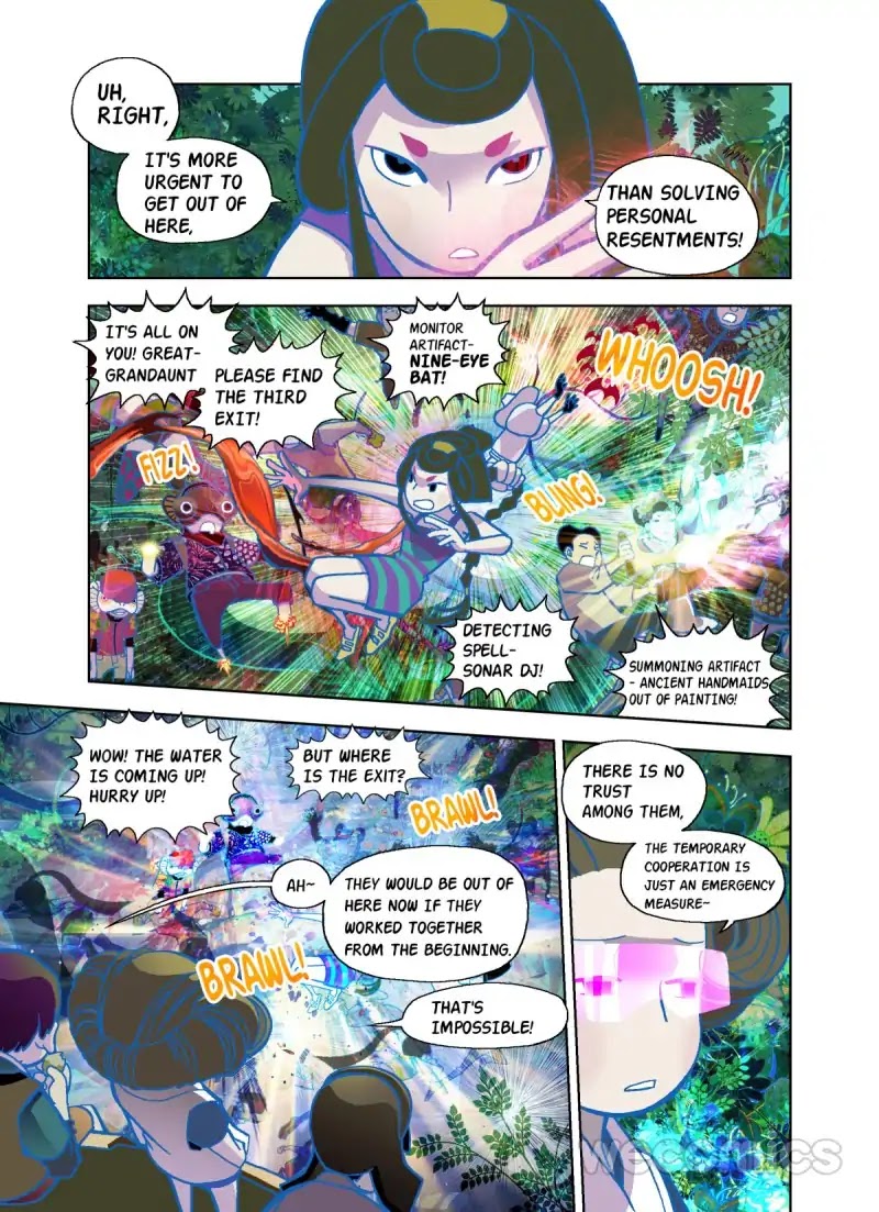 The God of the Land and Grain’s Mountain River Map Chapter 31 page 18 - Chapter 31