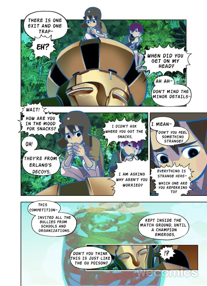 The God of the Land and Grain’s Mountain River Map Chapter 31 page 9 - Chapter 31